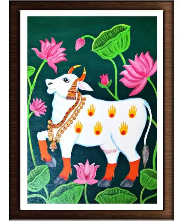 Pichwai Cow