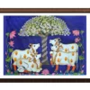 Tree of life pichwai cow
